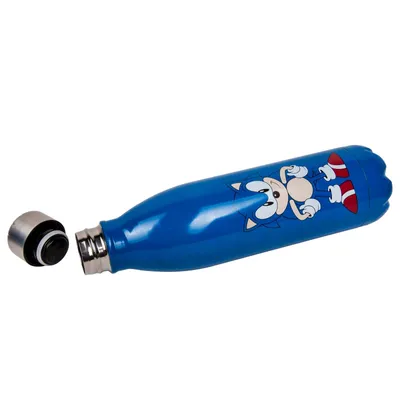 Imagen del producto de Botella de acero inoxidable con diseño de Sonic the Hedgehog - 500 ml