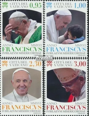 Produktbild von Briefmarken Vatikanstadt 2016 Mi 1859-1862 (kompl.Ausg.) postfrisch Papst Franziskus