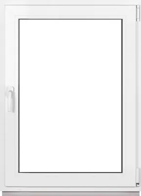Imagen del producto de Framex ventana de sótano ventana de plástico blanca Ancho x alto 105 x 40 cm (1050 x 400 mm) doble (32 mm) abatible y pivotante DIN izquierda - Premium - todos los tamaños