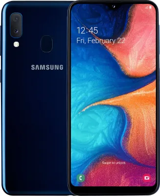 Produktbild von Samsung Galaxy A20e 14,7cm (5,8 Zoll), 3GB RAM, 32GB Speicher, Farbe; Blau