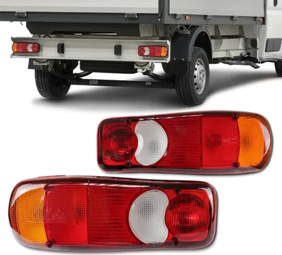 Produktbild von Rückleuchten SetZ Rücklicht Heckleuchte Links+Rechts Für Renault - Iveco - Mercedes - DAF Trucks Pritsche LKW PKW Anhänger E-prüf