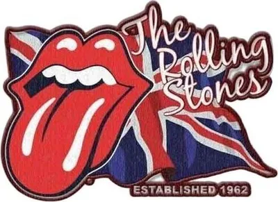 Produktbild von The Rolling Stones Lick the Flag Aufnäher zum Aufnähen