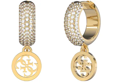 Image de Boucles d'oreilles Guess Gold Collection Crazy Earrings - femme