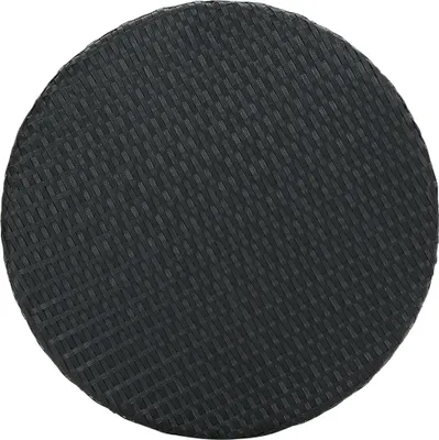 Produktbild von vidaXL Gartentisch Schwarz 60,5x106 cm Poly Rattan