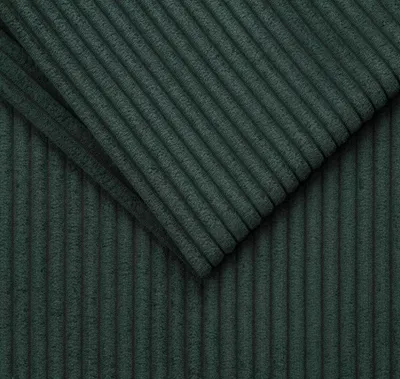 Produktbild von TAPHICEROS Cord Stoff, Grün, 100cm x 142cm, Meterware, Polsterstoff Material, Möbelstoff, Dicker Rippenstoff