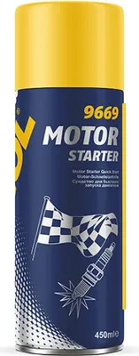 Produktbild von Mannol Moto Starter (Selbststarter - Erleichtert Das Starten Des Motors) Spray 450Ml (9669) (12)