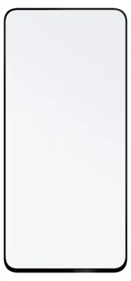 Produktbild von Gehärtetes Glas für Galaxy S24 FE, Fixed Full Cover 2.5D Tempered Glass, Transparent mit Schwarzen Rahmen