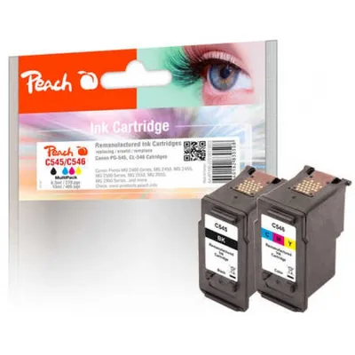Image de Peach 319023 ink cartridge Compatible Black, Cyan, Magenta, Yellow