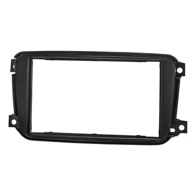 Produktbild von Doppel DIN Radioblende kompatibel mit Smart fortwo 451 Facelift ab 10.2010-2014 schwarz