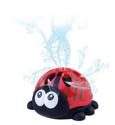 Produktbild von wassersprinkler Marienkäfer 16 cm rot/schwarz
