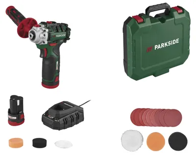 Produktbild von PARKSIDE 12V Akku-Ausbesserungspolierer PAAP 12 F6 – inklusive Akku und Ladegerät