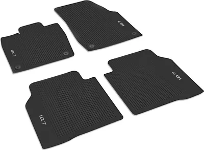 Produktbild von VW ID.7 Gummifußmatten, 4 Stück, vorne & hinten, 14B061500 82V