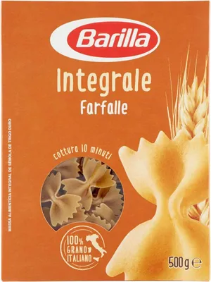 Produktbild von 10x Pasta Barilla Farfalle integrali Vollkorn italienisch Nudeln 500g pack