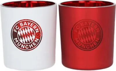 Produktbild von FC Bayern München Windlicht 2er-Set