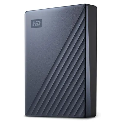 Image de Western Digital WDBC3C0020BBL-WESN Disque dur externe 2 To USB Type-C 3.2 Gen 1 (3.1 Gen 1) Noir, bleu