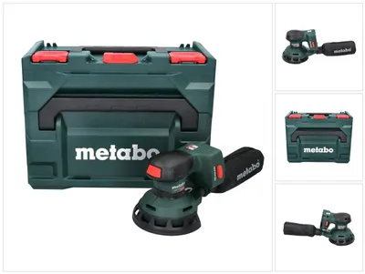 Obrázek produktu pro Metabo SXA 18 LTX 125 BL akumulátorová orbitální bruska 18 V 125 mm ( 600146840 ) bezkartáčová + metaBOX - bez baterie, bez nabíječky