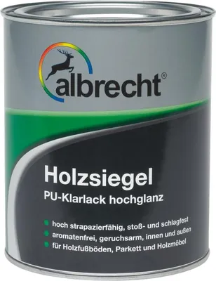 Produktbild von Albrecht Holzsiegel Polyurethan750 ml farblos glänzend