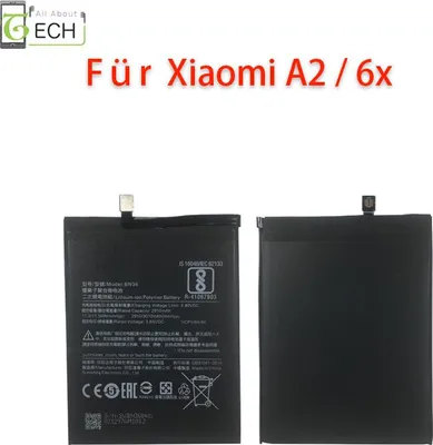 Produktbild von Für Xiaomi Akku BN36 Mi A2 Mi 6X Accu Batterie 3000mAh NEU Ersatzakku