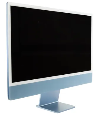 Produktbild von Apple iMac 24" A2438 M1 2021 Blau 8-Core CPU 8-Core GPU 16GB RAM 256GB SSD