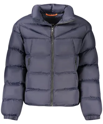 Produktbild von Blaue Herrenjacke: Relaxed Fit, Reißverschluss & Recycling-Material
