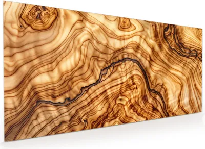 Produktbild von Küchenrückwand Spritzschutz Glas mit Motiv Holzmuster 40 x 40 cm