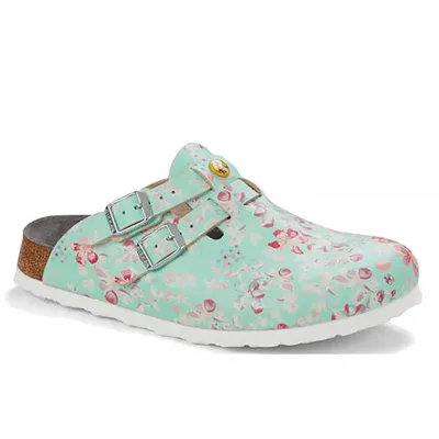 Produktbild von Birkenstock Damen Pantoletten in Grün, Größe 38