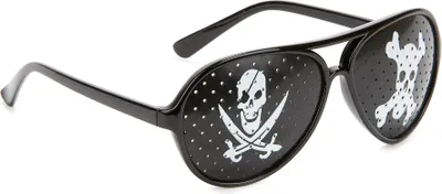Produktbild von Piraten-Brille schwarz - Einheitsgröße