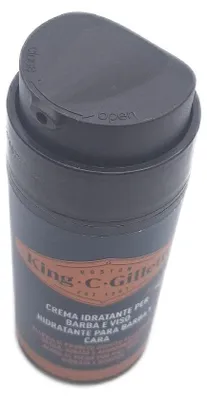 Obrázek produktu pro Gillette Crema Idratante, Pánské, 100 ml, Krém, Univerzální pleť, Hydratující, Změkčující, Zklidňující, Pumpovacíc lahvička