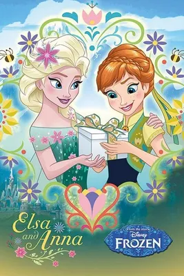 Image de Frozen - La reine des neiges - Anna and Elsa / été - 61x91,5cm - Affiche Poster