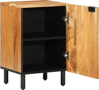 Image de Maison Exclusive - Meuble de salle de bain marron 38 x 33 x 58 cm en bois massif de manguier