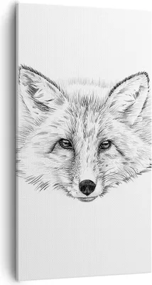 Produktbild von Bild auf Leinwand - Leinwandbild - Wolf Kinder Skizze illustriert - 55x100cm - Wand Bild - Wanddeko - Leinwanddruck - Bilder - Kunstdruck - Wanddekoration - Leinwand bilder - Wandkunst - PA55x100-3212