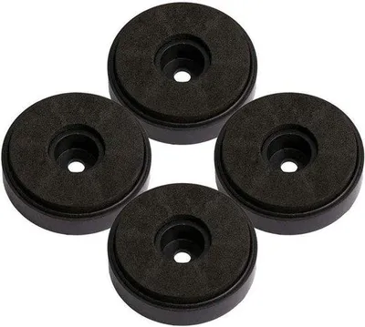 Obrázek produktu pro Hlukově izolační hliníkové hroty 40 x 10 mm, černé