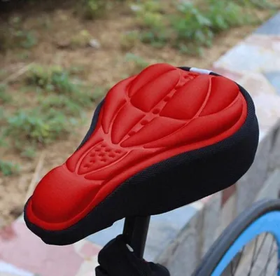 Immagine prodotto di Jumada - Coprisella in gel - Ciclismo - Gel - Rosso - 1 pezzo
