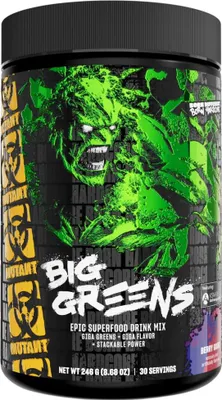 Produktbild von Mutant Big Greens (30 serv) Berry Good - Funktionelle Lebensmittel - Superfoods