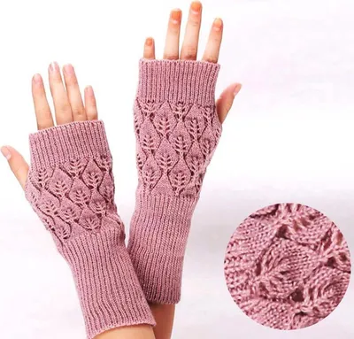 Produktbild von Jumada's – Lange Pulswärmer – Pink – Fingerlose Handschuhe