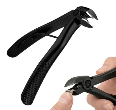 Produktbild von Edelstahl-Nagelknipser mit gebogenem Griff