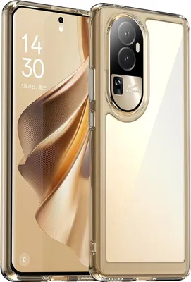 Immagine prodotto di Custodia per Oppo Reno10 Pro trasparente, antiurto in silicone TPU protettivo Grigio