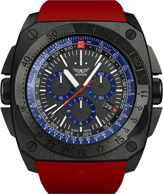 Obrázok produktu pre Pánske hodinky Aviator M.2.30.5.213.6.RMIG-29 červené