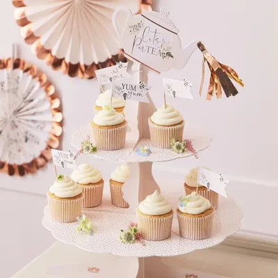 Produktbild von Birthday Teaparty Cupcake Ständer