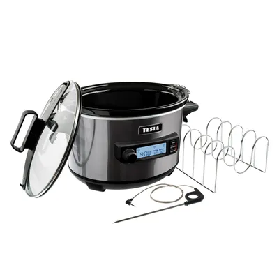 Obrázek produktu pro Pomalu vařič TESLA SlowCook S900 Plus s integrovaným teplotním čidlem