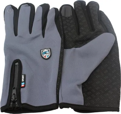 Produktbild von Universelle Sporthandschuhe TO-39243 in Grau/Schwarz KP39243