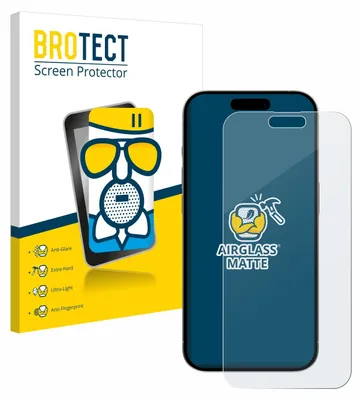 A product shot of a screen protector and its packaging.
