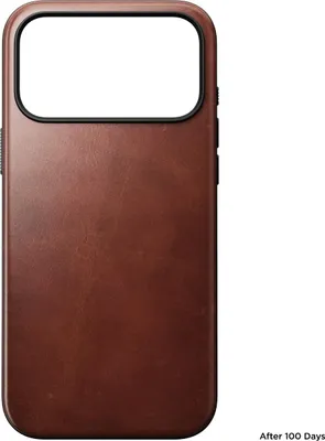 Immagine prodotto di Custodia Nomad in pelle moderna, vecchia Dublino (Horween) - iPhone 17 Pro