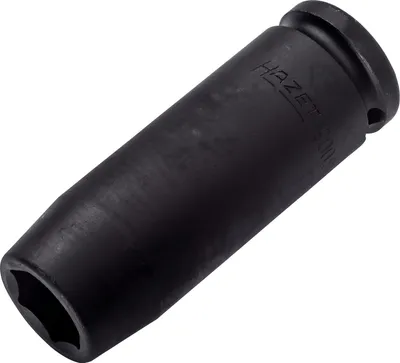 Produktbild von Hazet Schlag-Maschinenschrauber Steckschlüsseleinsatz 900SLG-17, 1/2 (12,5 mm) Vierkant hohl, Außen Sechskant-Tractionsprofil, SW 17 mm