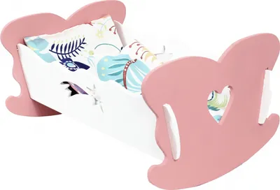Produktbild von Kleine Wiege für Puppen Farbe 05354