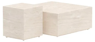 Produktbild von Lissabon Gartentisch Set mit 2 beige.