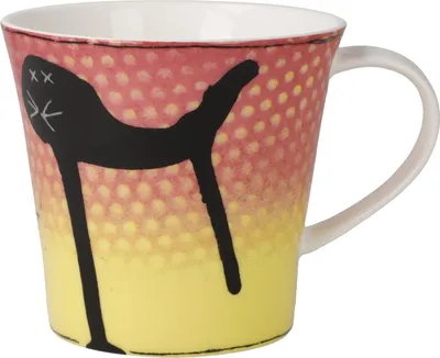 Produktbild von Goebel Coffee-/Tea Mug Frank Hummel Scheisskatze, Fine Bone China, Bunt, 350 ml, 23800041