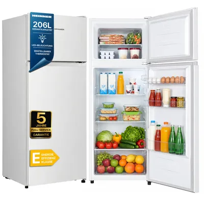 Produktbild von Heinner HF-HS205E++, 206 l, ST-T, 40 dB, 2 kg/24h, E, Weiß