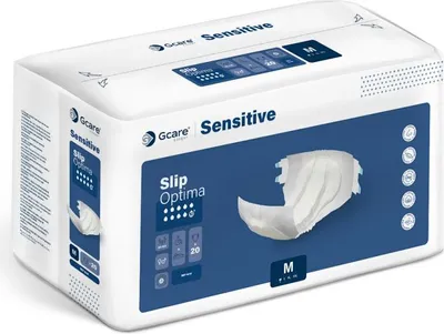 Image de Gcare Expert Slip Optima Medium - 3 paquets de 20 protections