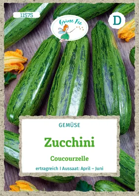 Produktbild von Grüne Fee - Zucchini Coucourzelle Samen - 11575